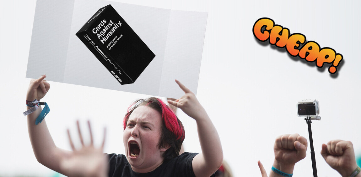 CHEAP: Show your dark side with 30% off Cards Against Humanity