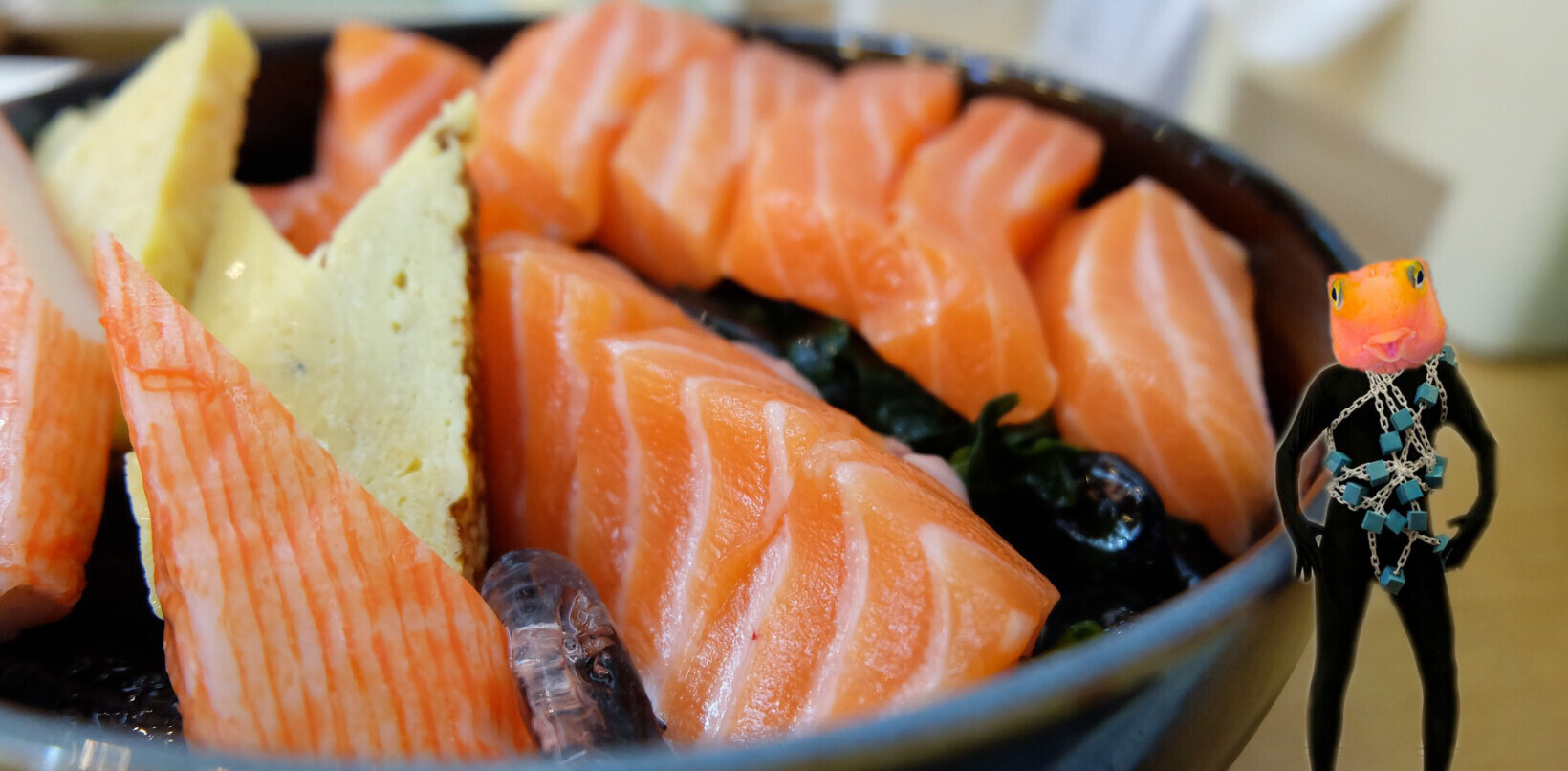 This fish-farming Mitsubishi subsidiary just put salmon on the blockchain