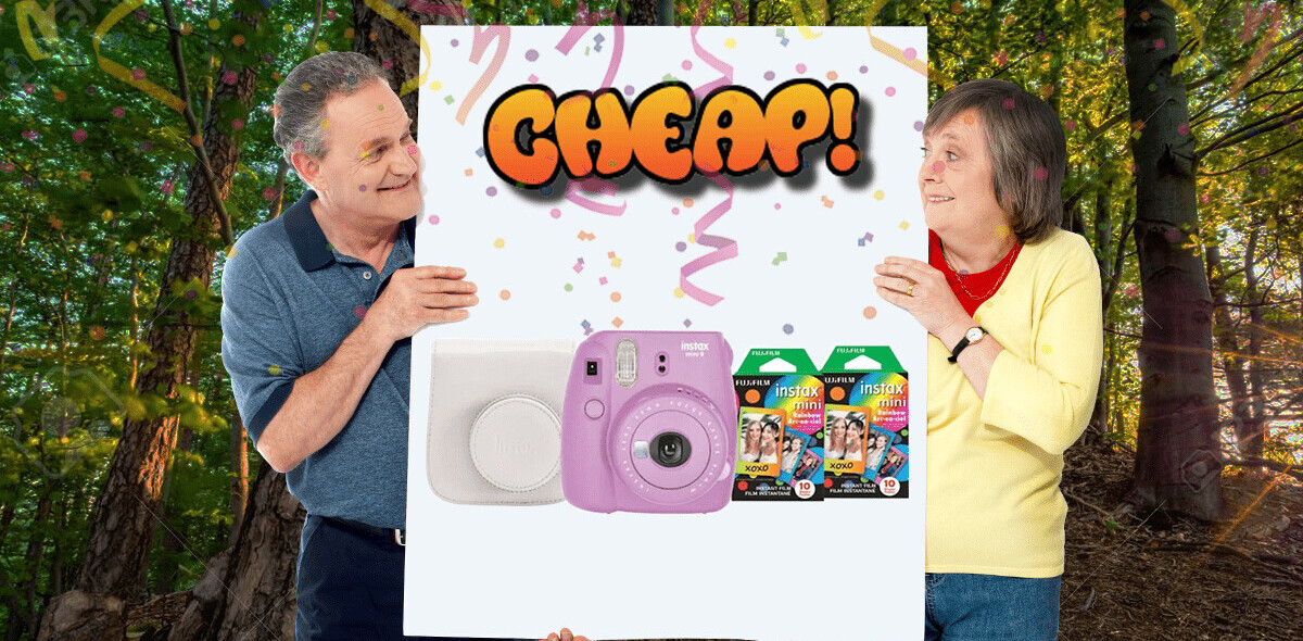 CHEAP: Say ‘CHEESE,’ fool — the Fujifilm Instax Mini 9 bundle has 40% off