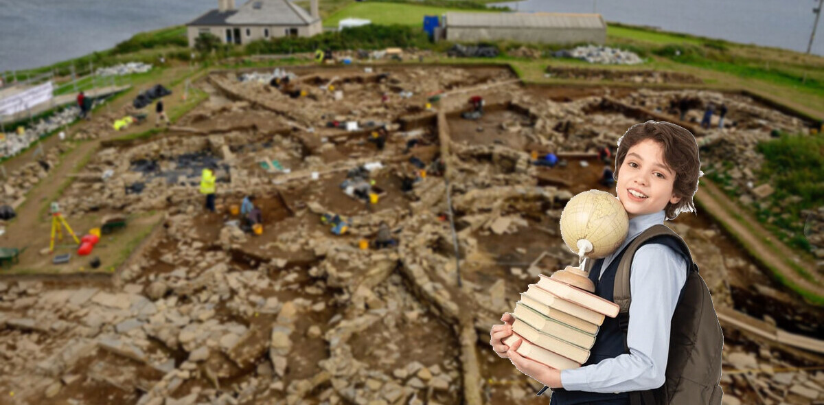 Children are leading archaeological investigations in Scotland – and enriching whole communities