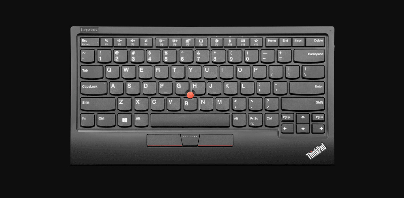 Lenovo made a new ThinkPad keyboard for your desktop – mouse nub and all