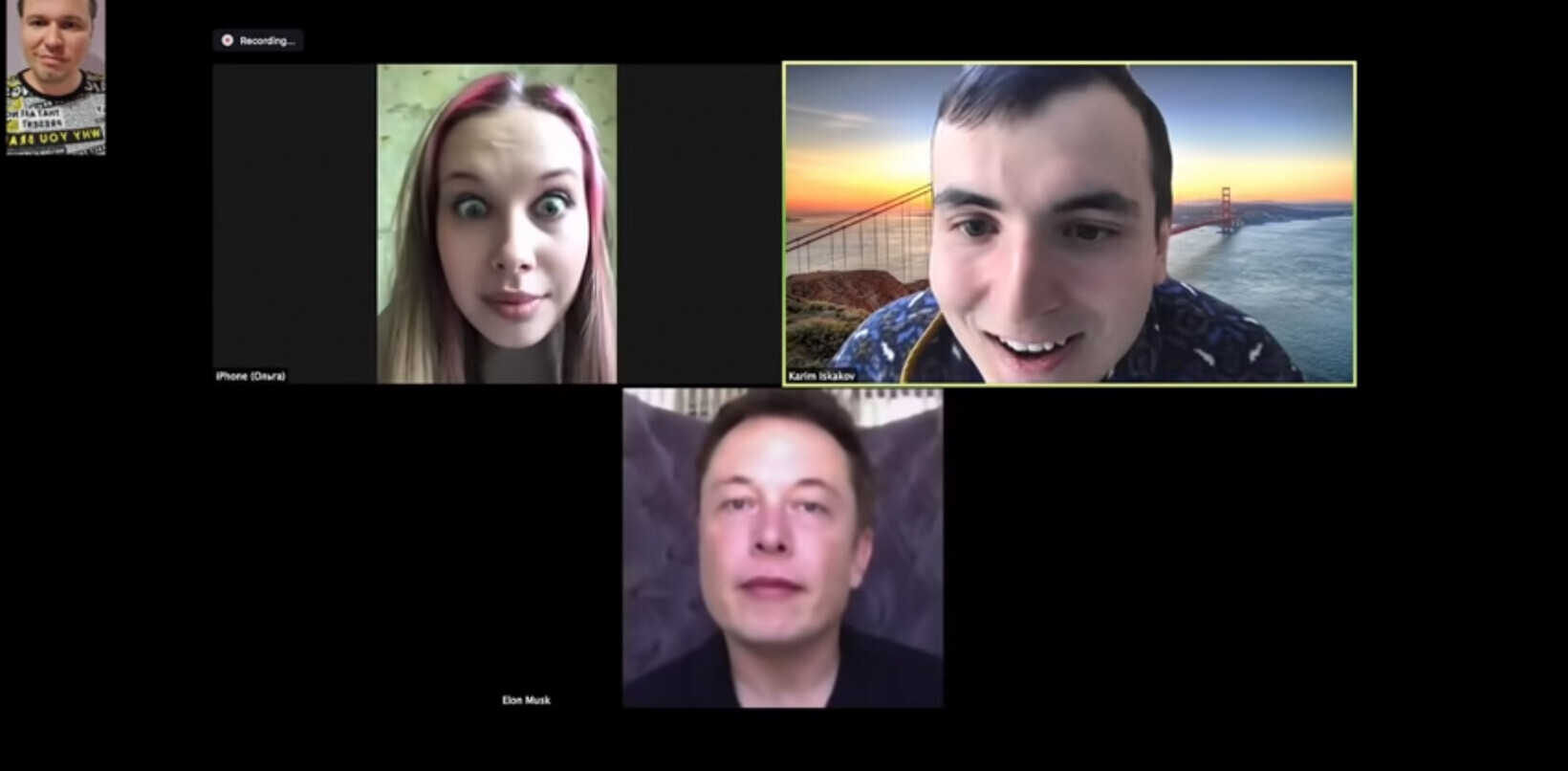 Watch: Fake Elon Musk Zoom-bombs meeting using real-time Deepfake AI