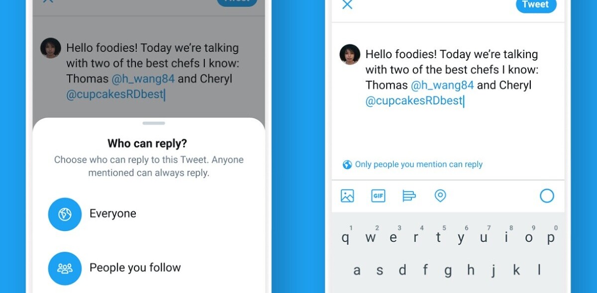 How to use Twitter’s new tool to limit replies to your tweets