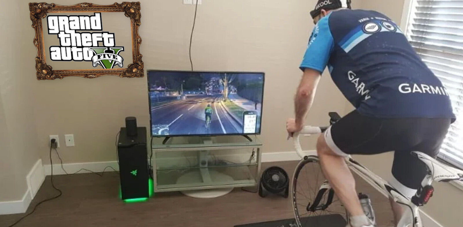 This GTA V mod lets you ride your own bike around Los Santos