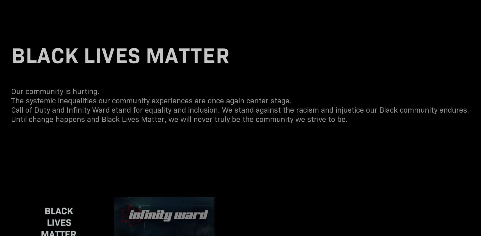 Call of Duty: Warzone now shows message of support for Black Lives Matter