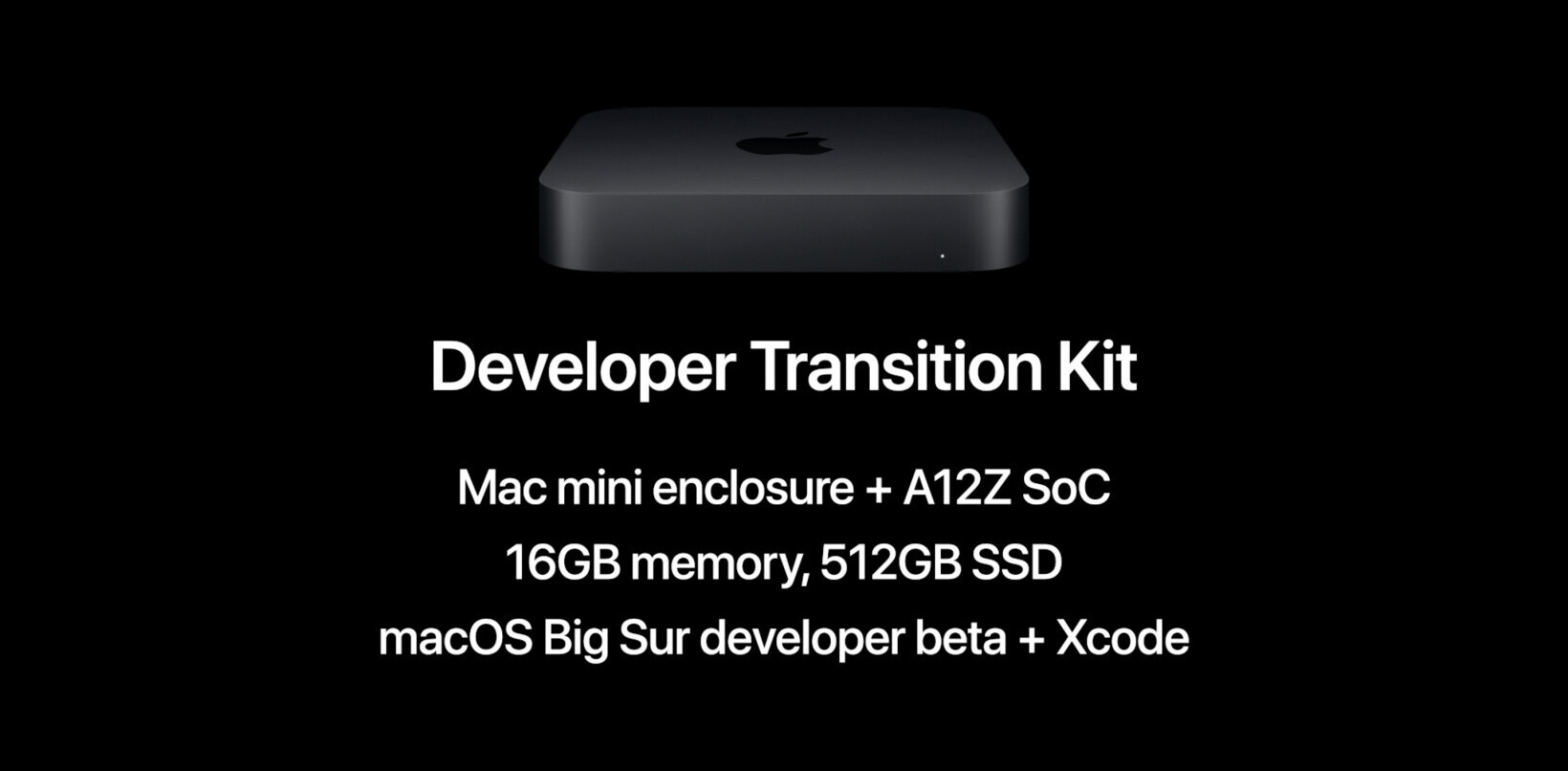 Apple’s Developer Transition Kit is a $500 Mac Mini with an ARM chip
