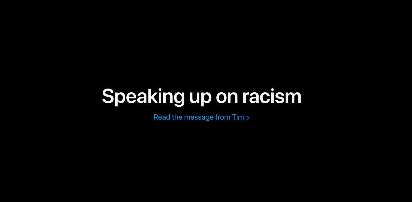 Tim Cook addresses George Floyd’s killing with a statement on racism