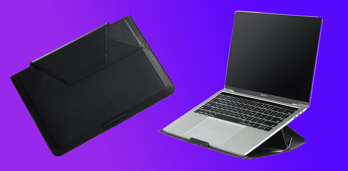 This laptop case turns into a stand — can you?