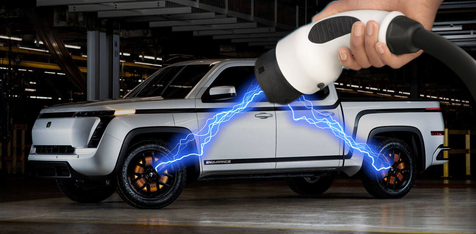 Will the Lordstown Endurance electric truck beat the Tesla Cybertruck and Rivian R1T to market?
