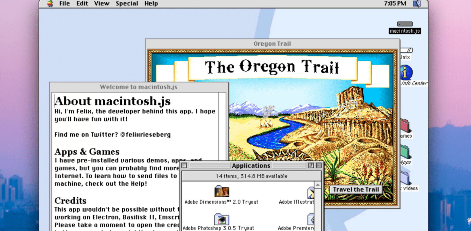 This app lets you experience Mac OS like it was the 90s all over again