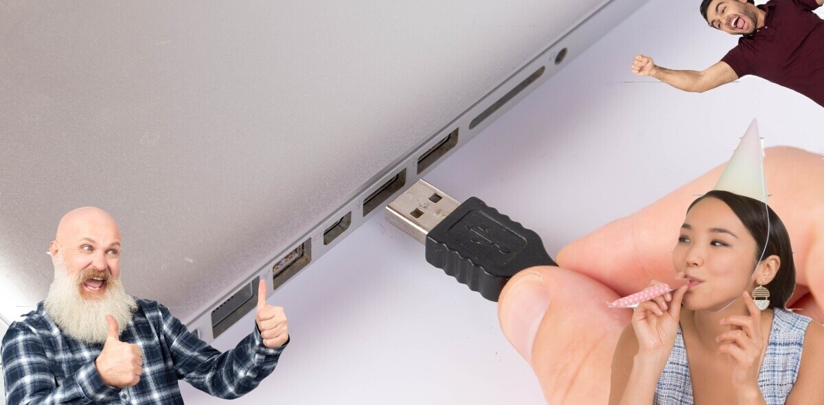 How to plug in your USB cable first time, every time