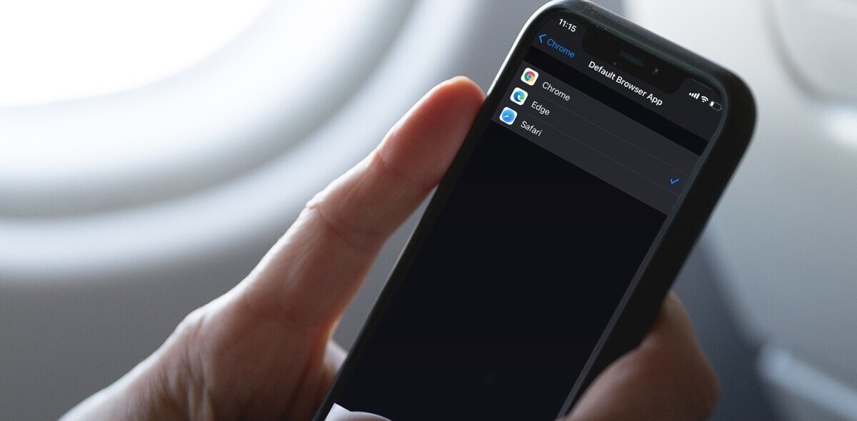 How to change your default browser in iOS 14