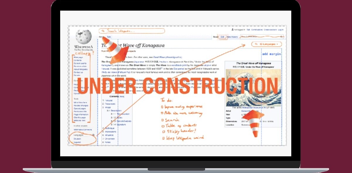 Wikipedia’s desktop site is getting a revamp for the first time in 10 years