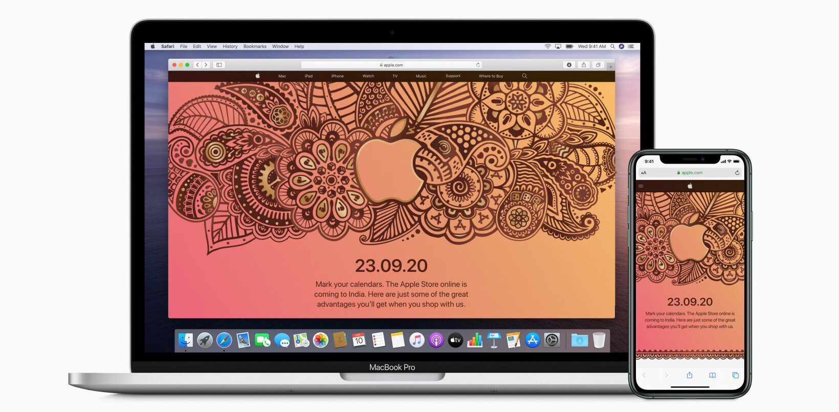 Apple is launching its online store in India on September 23