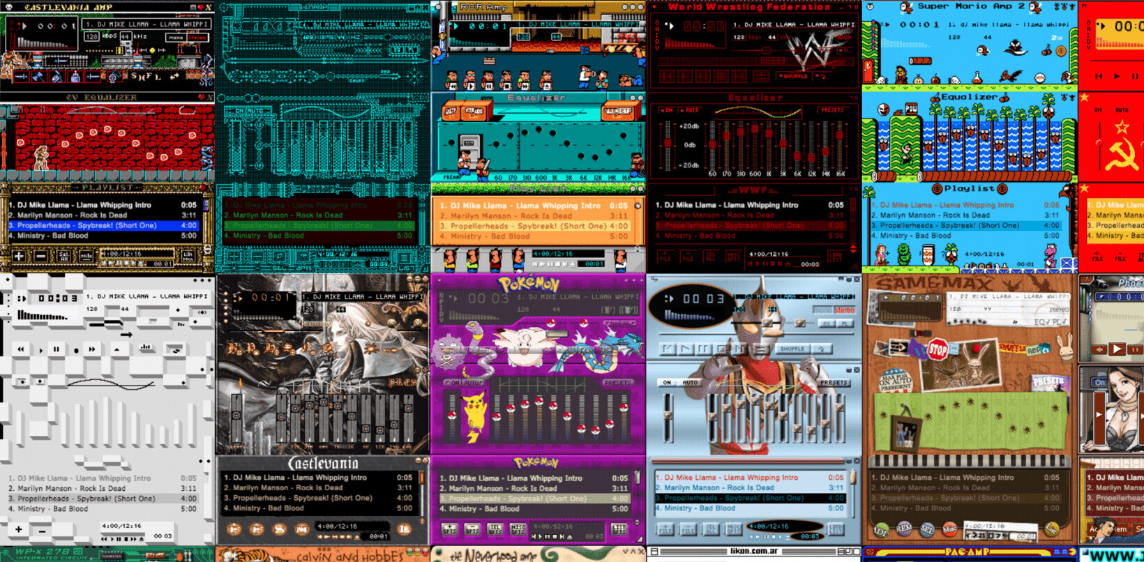 The Winamp Skin Museum is a beautiful homage to an iconic piece of software