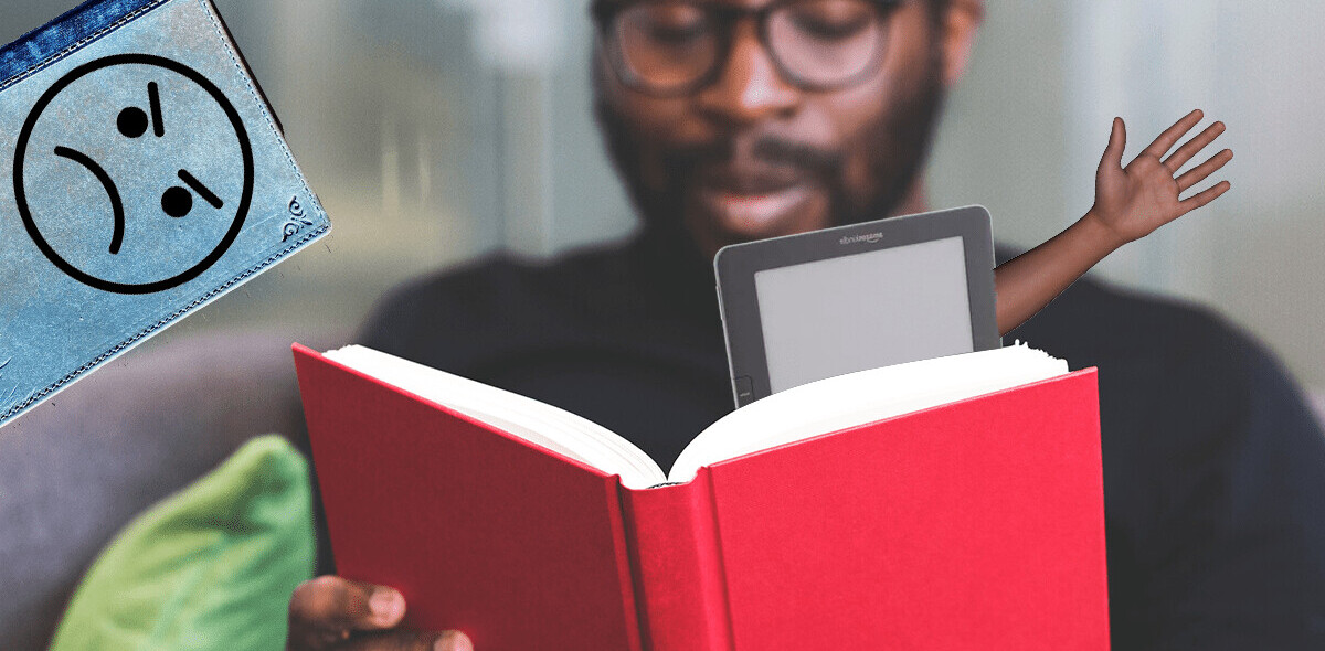 Hide your Kindle SHAME with this case that looks like a REAL book