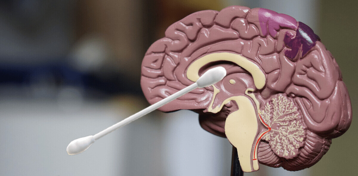 No, you can’t puncture your brain with a COVID-19 swab test