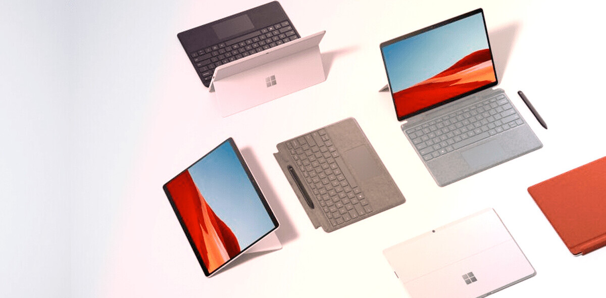 The ARM-based Surface Pro X gets a faster processor and fancy colors