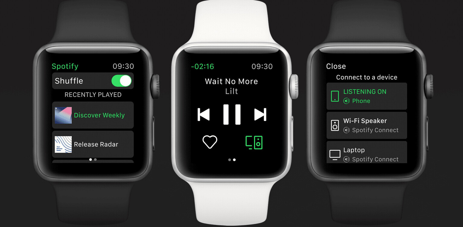 Spotify will now allow you to stream songs directly from your Apple Watch