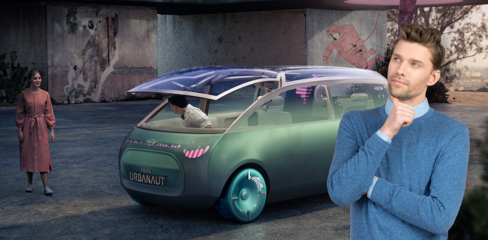 The Mini Urbanaut concept is a TARDIS on wheels for day-trippers of the future