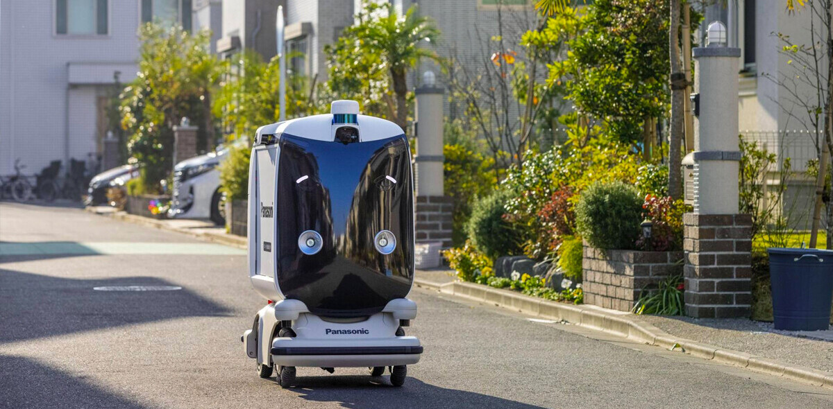 Panasonic is testing Japan’s reaction to its first delivery robots