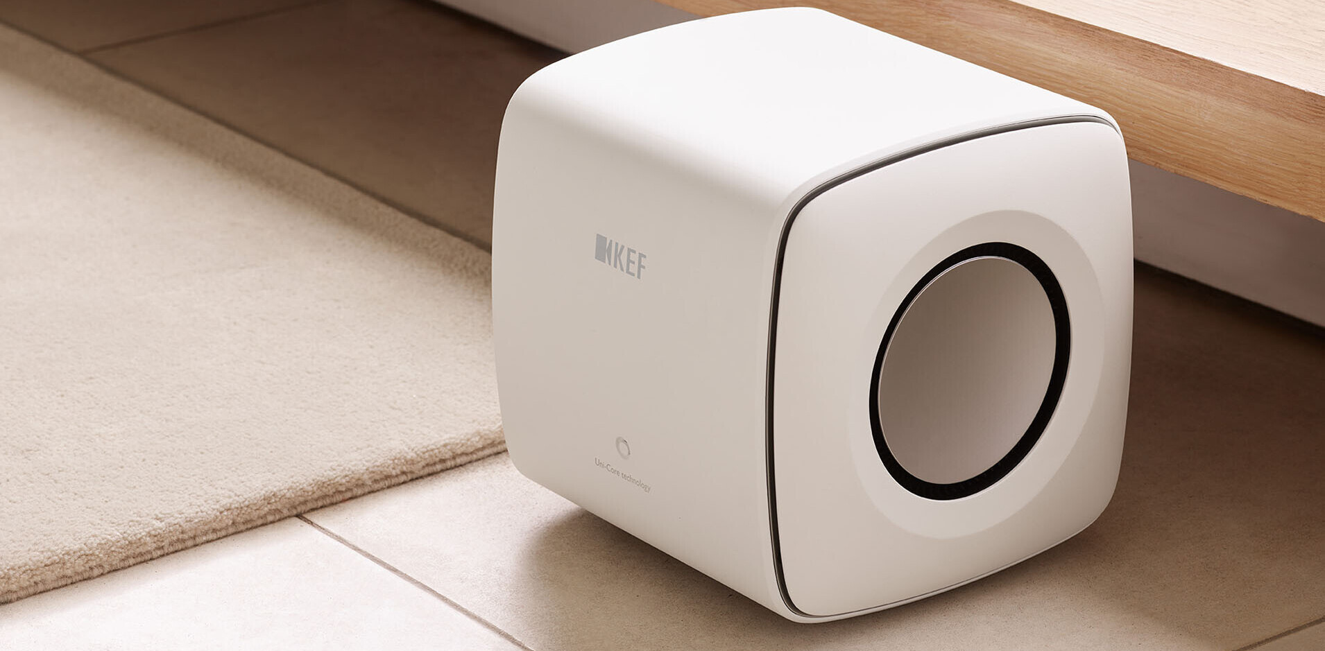 KEF’s new basketball-sized subwoofer promises ‘maximum bass in minimum space’