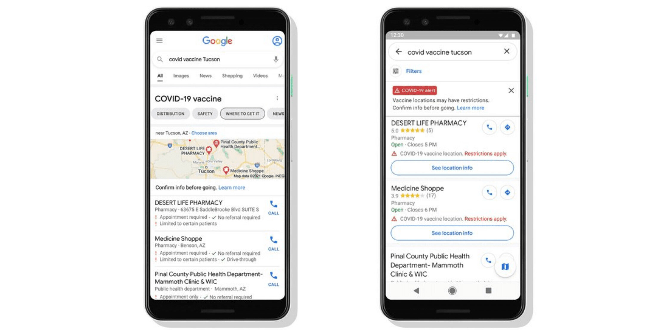 Google Maps is adding COVID19 vaccine sites