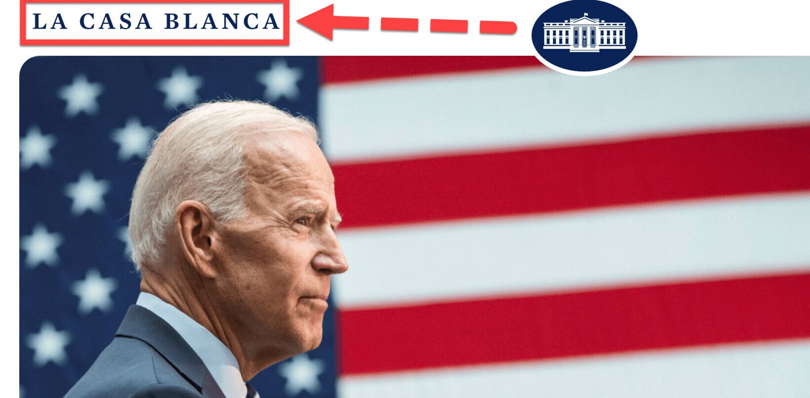 The White House website reinstates Spanish version that Trump removed