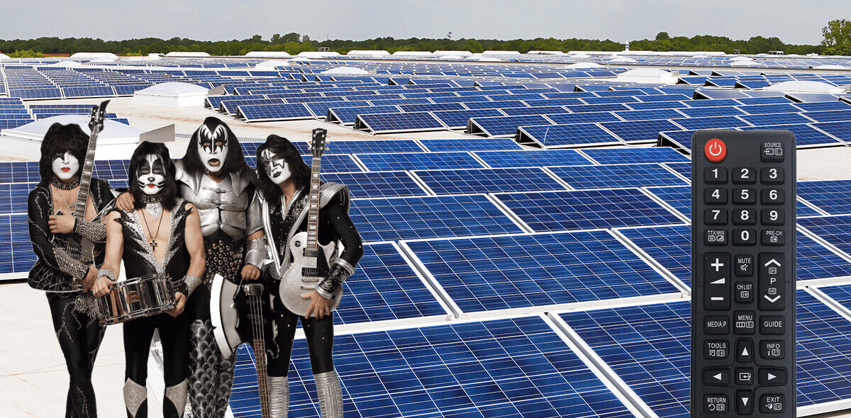 Kiss me, Samsung — all remotes should be solar-powered