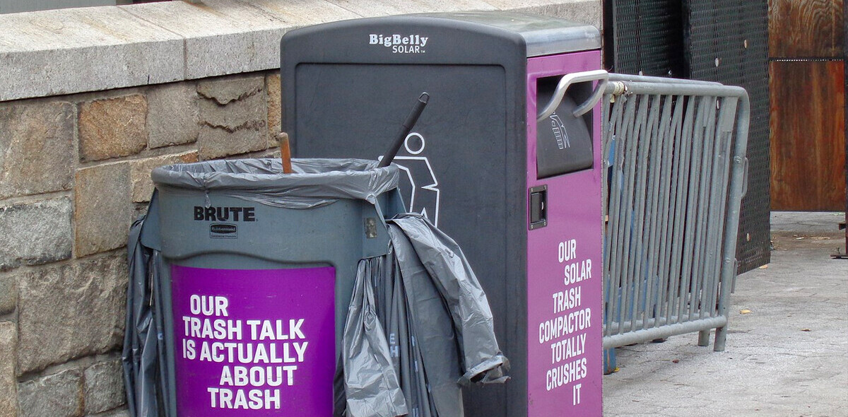 Dublin’s smart trash cans found a new purpose in the pandemic: Snitching