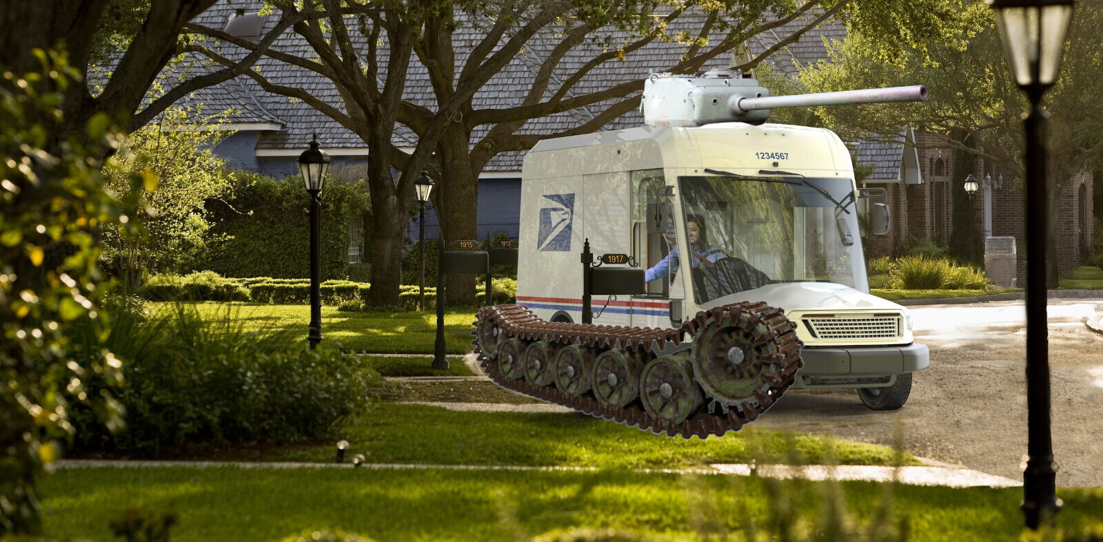 US Postal Service gets a military tank-maker to create ‘ugly’ new delivery EVs