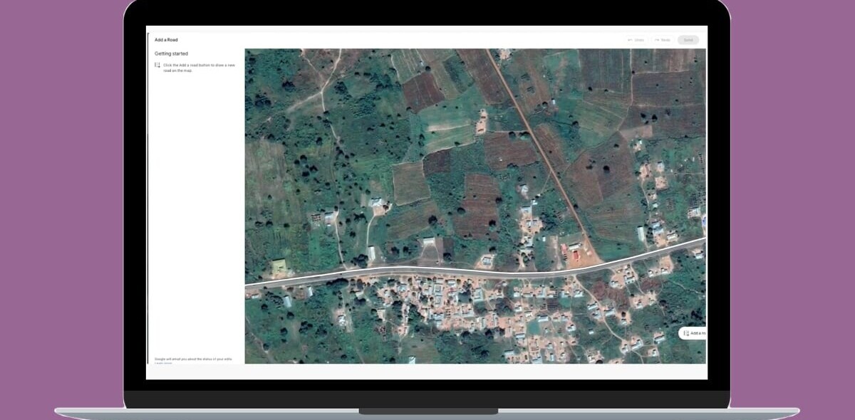 Here’s how you can draw a missing road on Google Maps