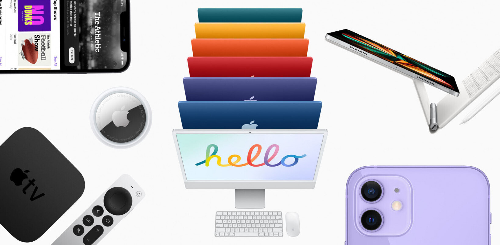 Everything Apple announced at its April 2021 iPad and iMac event event