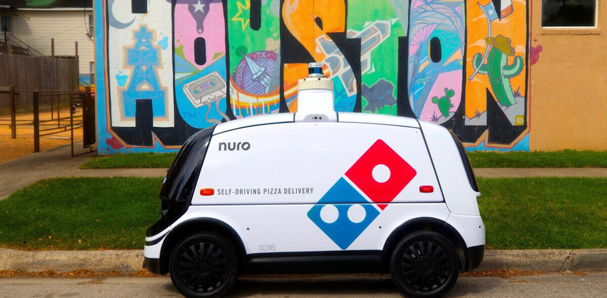 Houston, we have pizza: Domino’s and Nuro run self-driving delivery robots