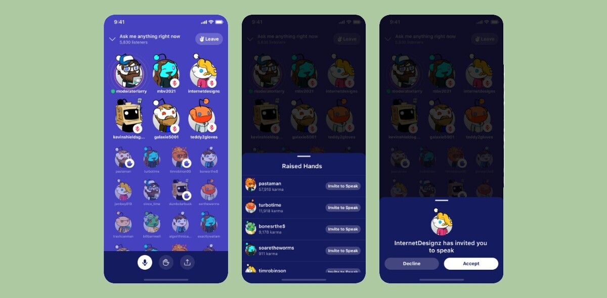 Reddit introduces its Clubhouse clone because it’s 2021 and that’s what we do now