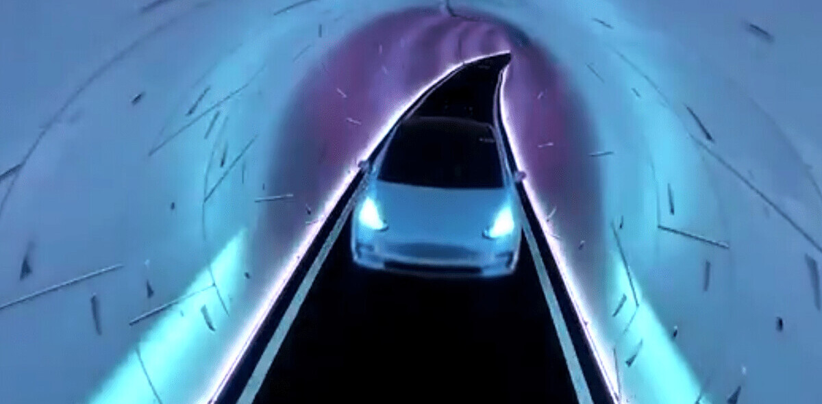 Watch humans drive slowly in Elon Musk’s ‘revolutionary’ $52M tunnel