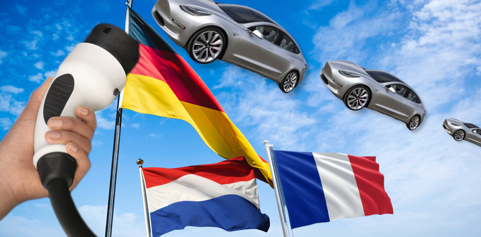 Tesla Model 3 dominates all other EVs in France, Germany, and the Netherlands