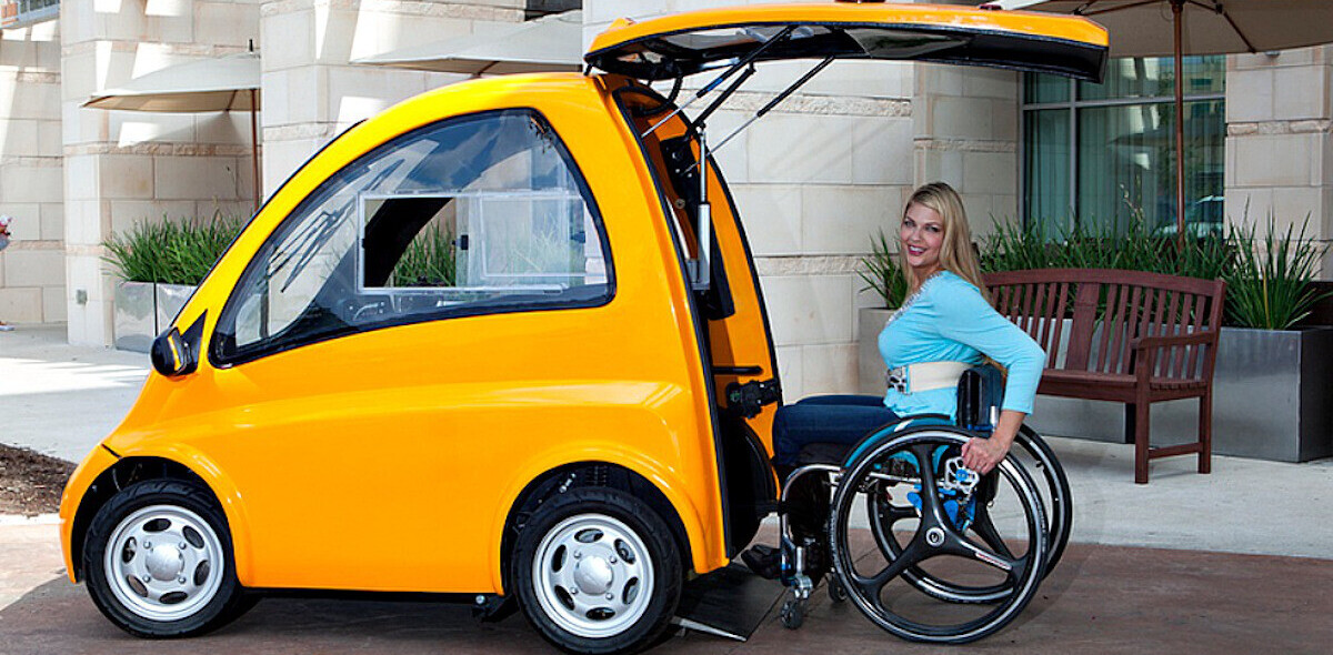 Meet the Kenguru, the world’s first EV made specifically for wheelchair users