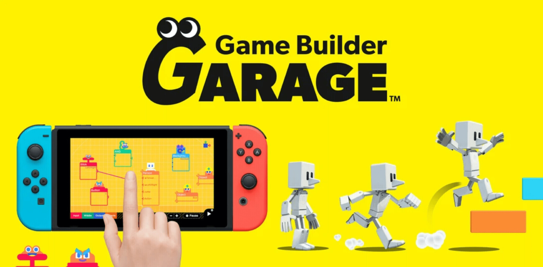 Nintendo announces Game Builder Garage, an easy way to make your own games