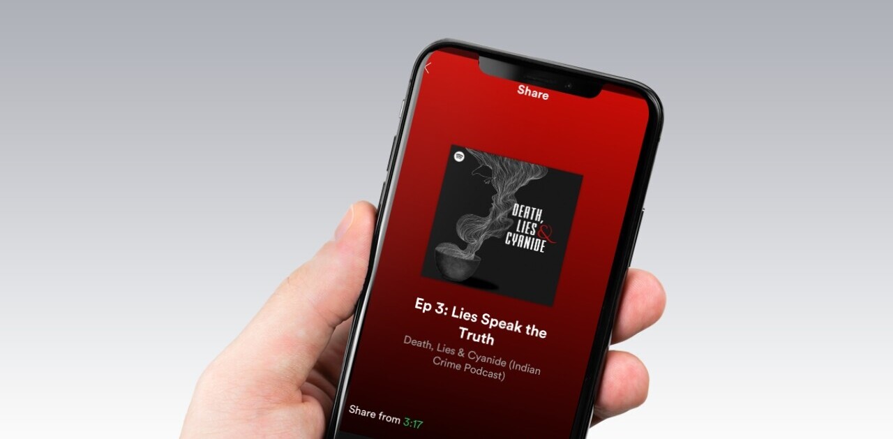 Spotify finally lets you share podcast episodes with a timestamp