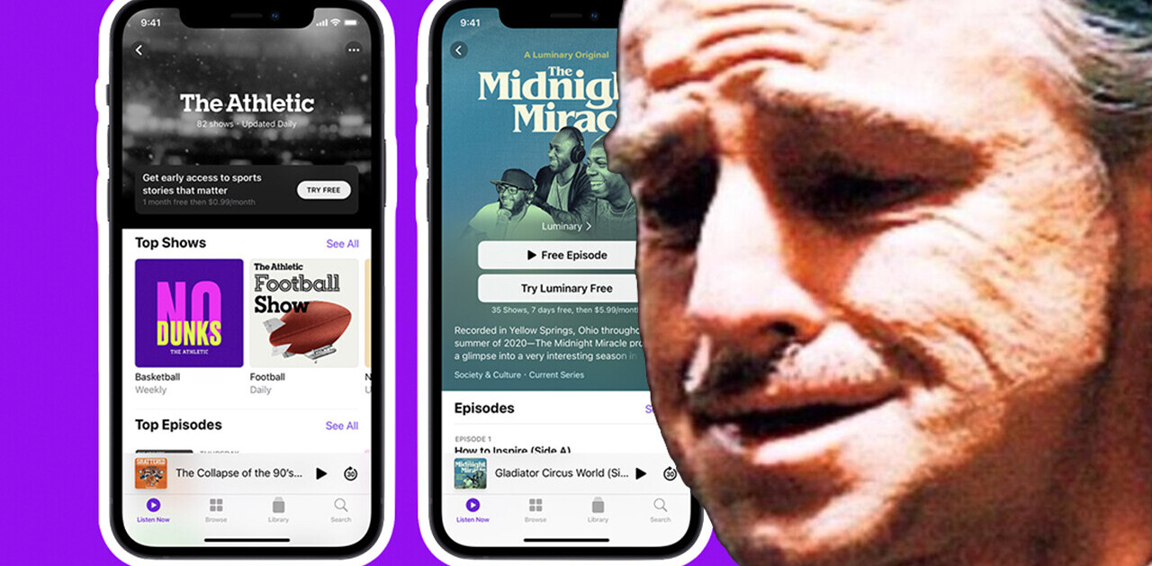 The Apple Podcasts app redesign is a crime against humanity