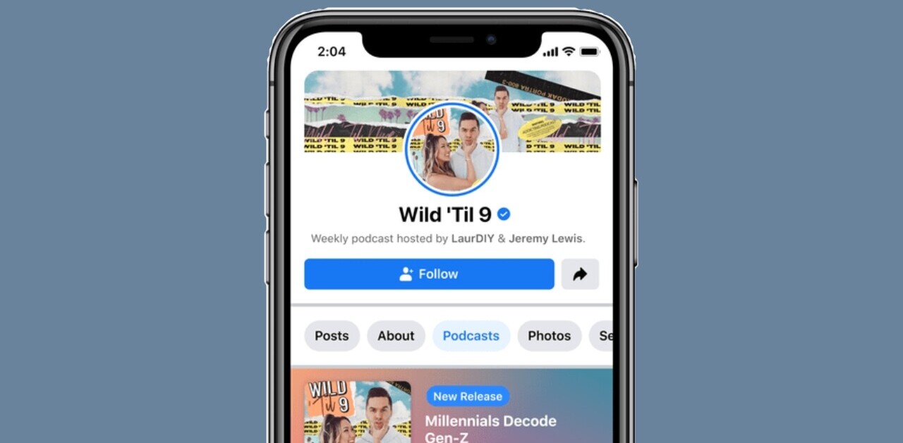 Facebook is debuting podcasts, because what else is left?