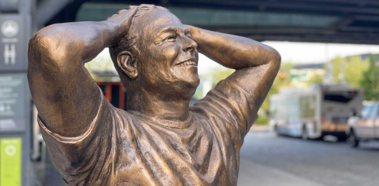 Elon Musk’s new statue in NYC is proof that God is dead
