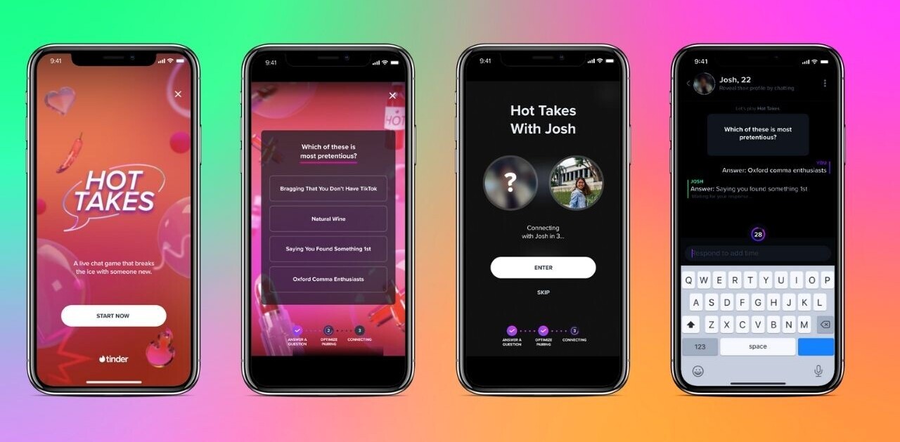 Tinder’s new feature lets users chat before they match