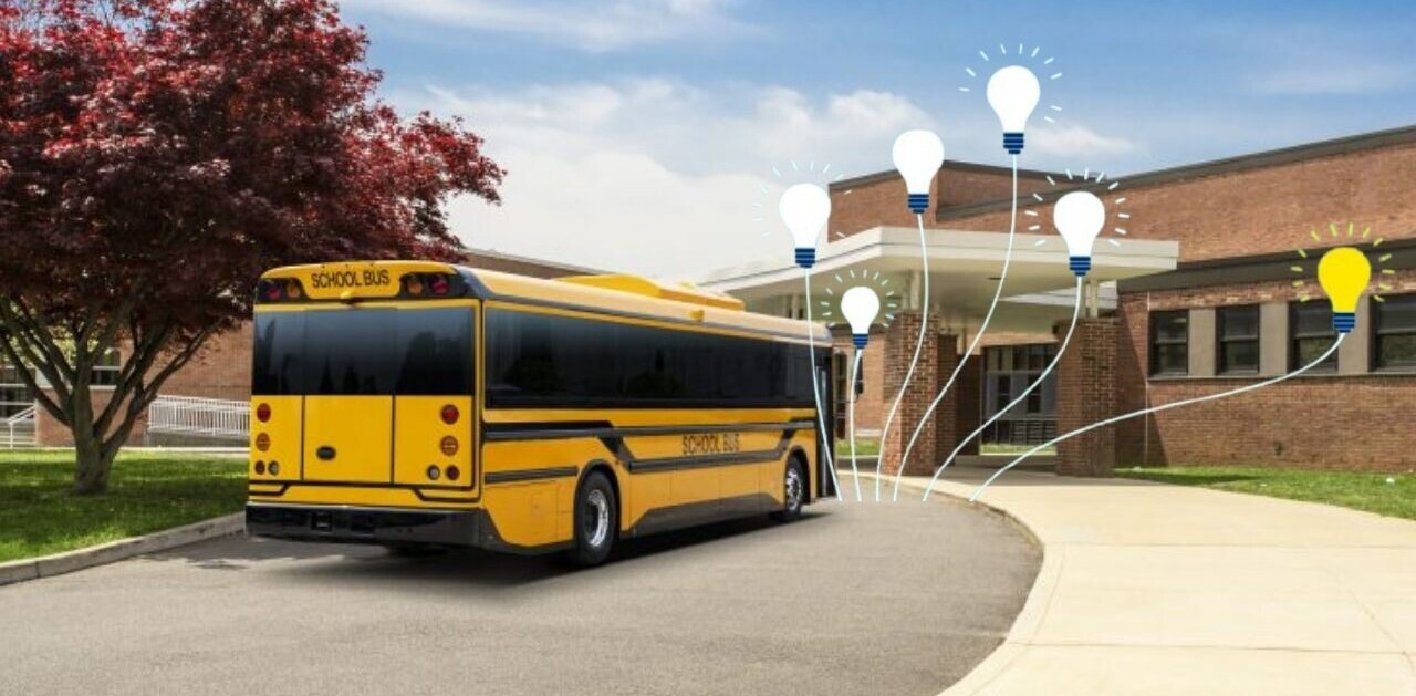 BYD’s electric school bus will feed electricity back to classrooms
