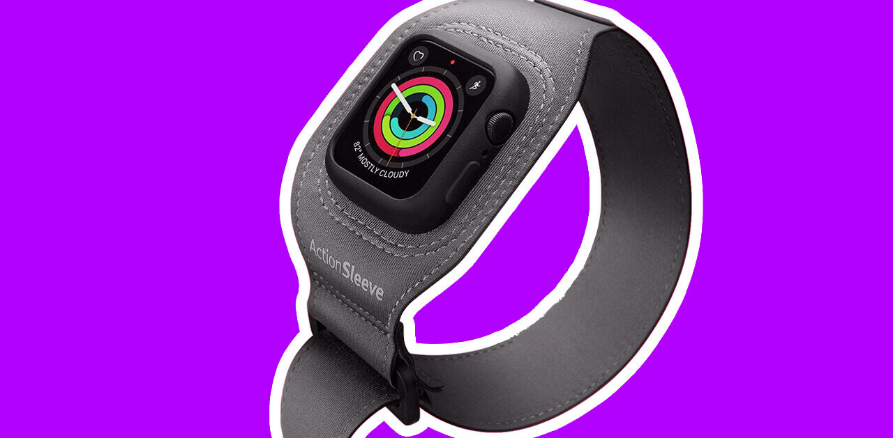 This exercise armband will stop you ruining your fancy Apple Watch straps