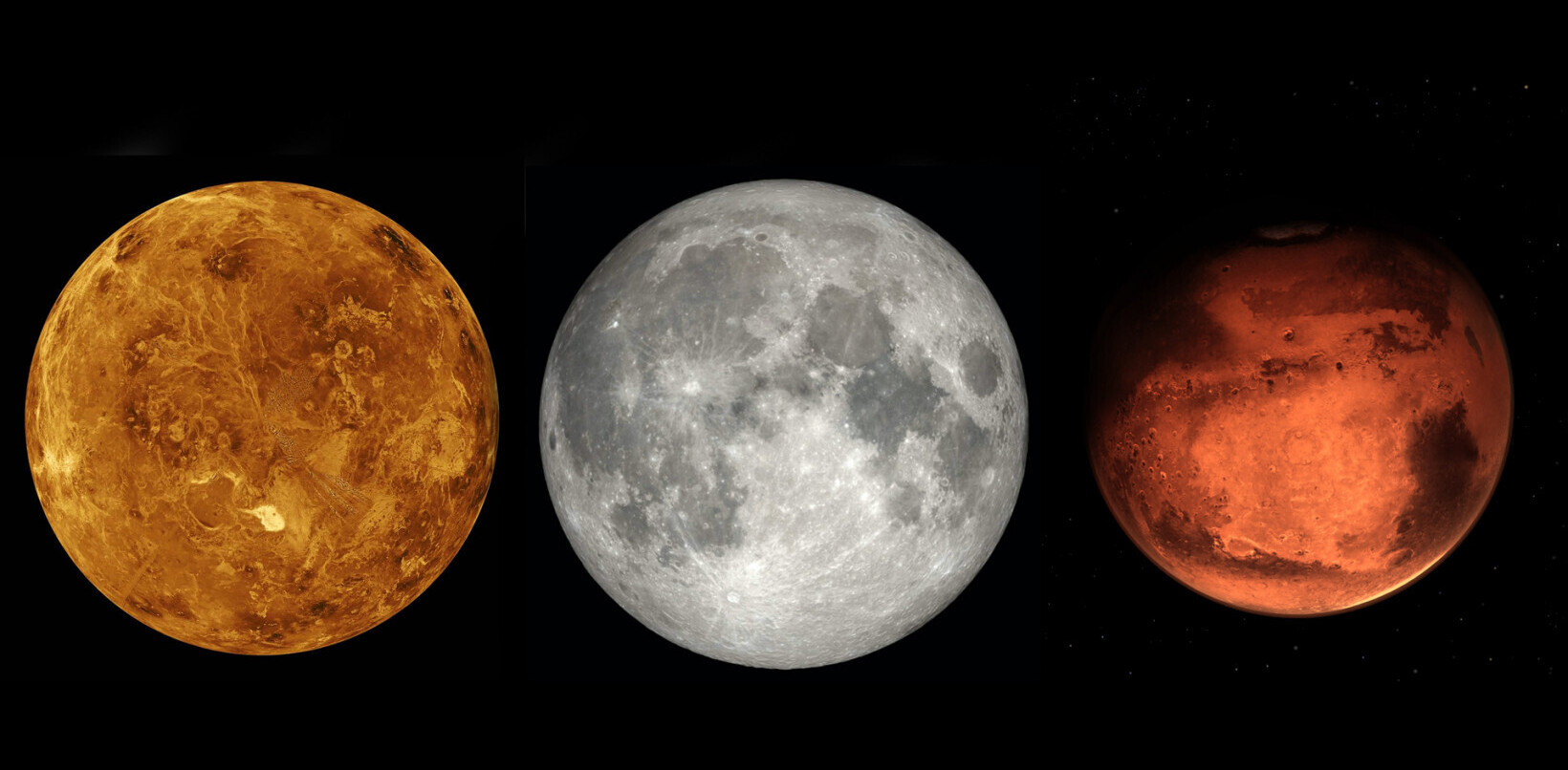 Watch the Moon, Mars, and Venus form a celestial conga line on July 12