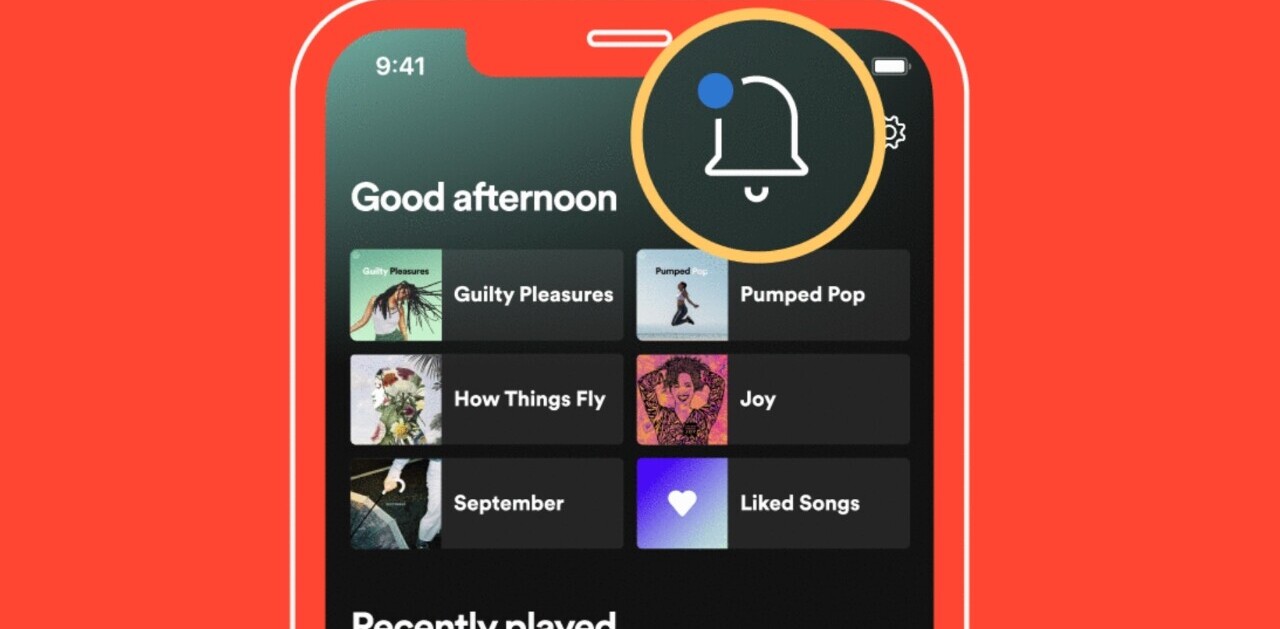 Spotify will now notify you immediately about new releases