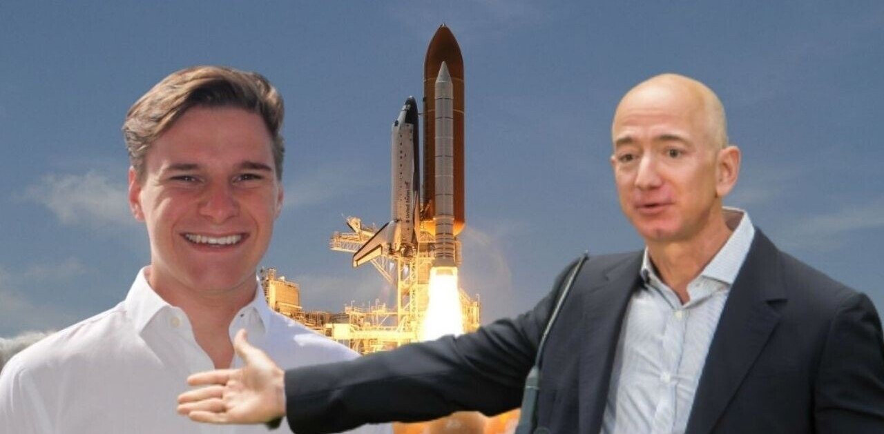 Teen bags seat on Bezos space trip because original passenger is busy