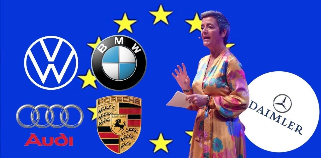 EU fines German car cartel $1B over emissions collusion, but spares Daimler for snitching